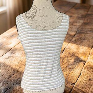 Karol Richardson Striped Tank Top Size Large